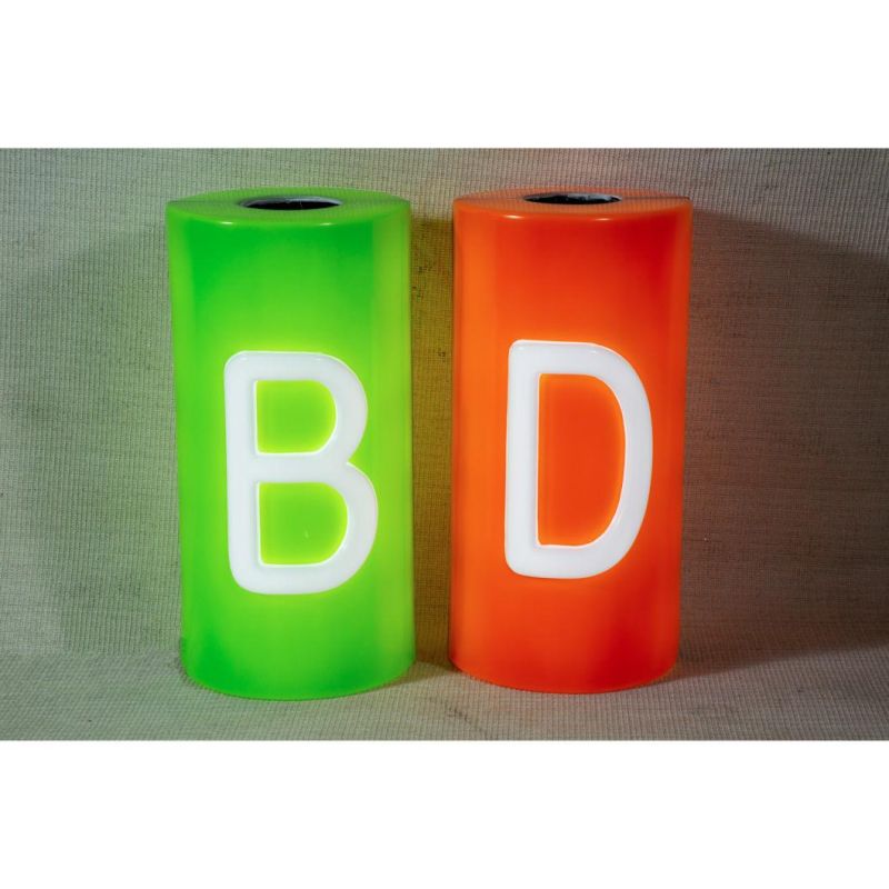 High Quality 3D LED Hollow Back-Lit Letter Lightbox Custom Metal Light Box Sign