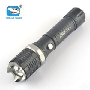 Rechargeable USA T6 CREE LED Flashlight Offensive Zoom Torch