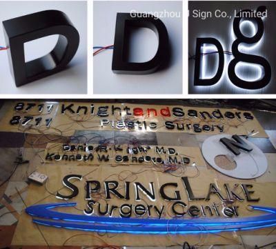 Customized Design High Quality LED Backlit Channel Letter (halolit)