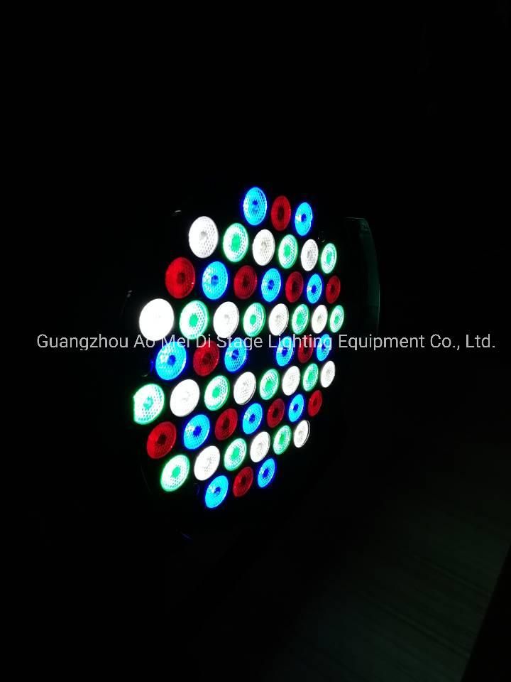 RGBW Mixing 54 X 3W LED PAR Stage Nightclub Lights