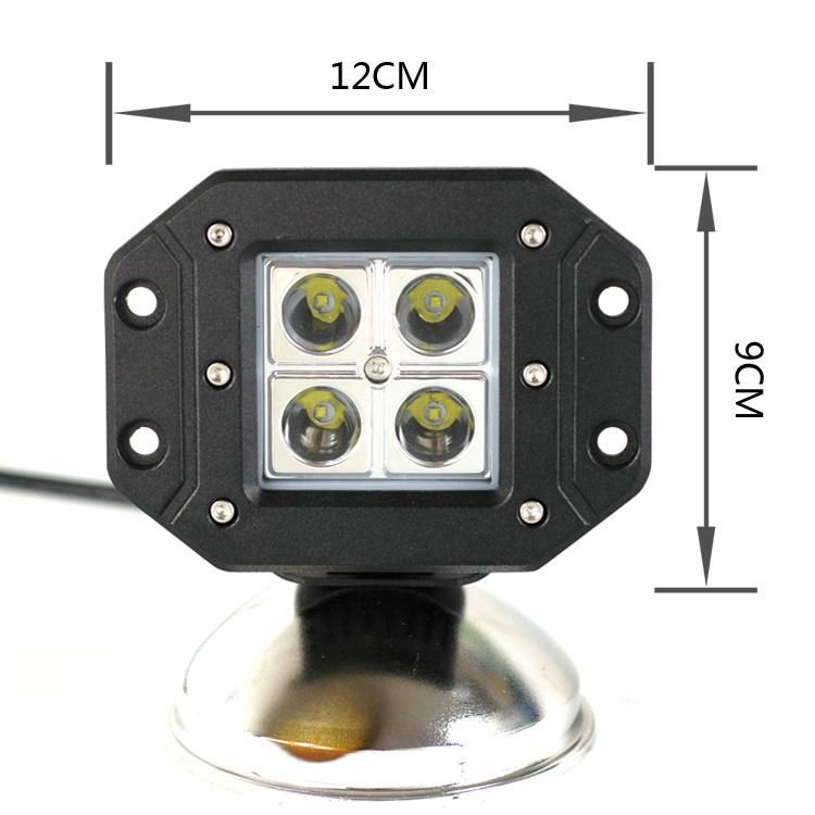 16W 4 CREE LED Work Light Cube Pods for Jeep Ford Chevy Truck SUV ATV UTV