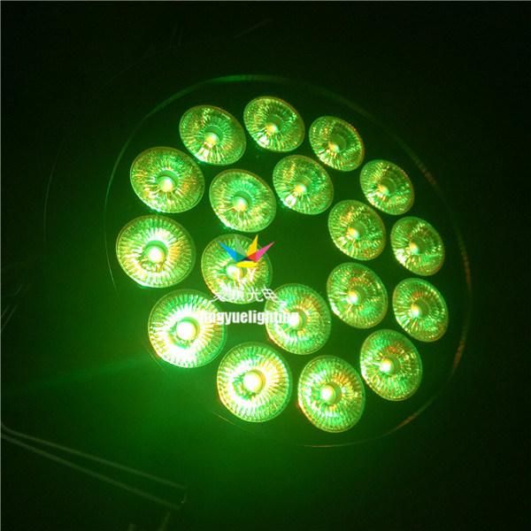 18X18W IP65 Rgbwauv Waterproof LED PAR Can Outdoor Stage Lighting