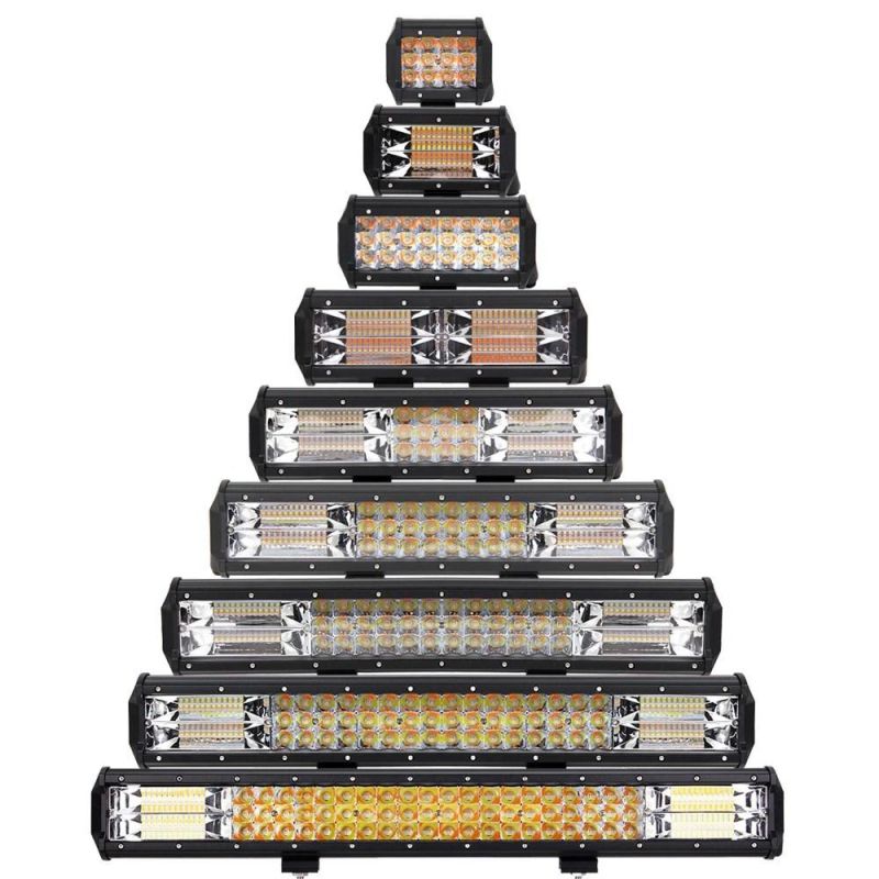 High Bright 36W 72W 108W LED Light Bar 12V 24V LED Bar Combo Spot Flood LED Driving Work Light