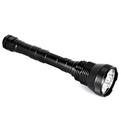 9t6 11000lm Rechargeable Aluminium Alloy LED Flashlight for Outdoor