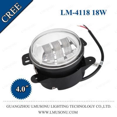 LED Auxiliary Light 4 Inch LED Backup Light 4 Inch LED Fog Light 18W