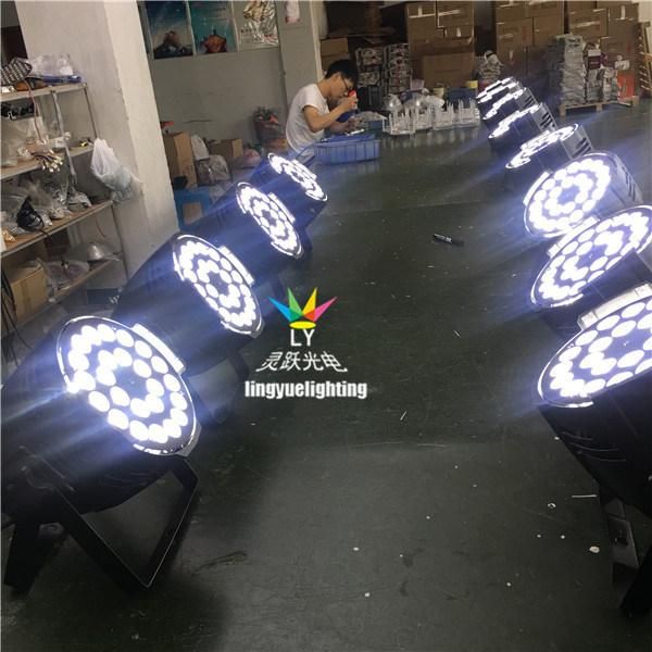 Factory Professional 24PCS Rgbwuv 6in1 LED PAR Can Stage Light