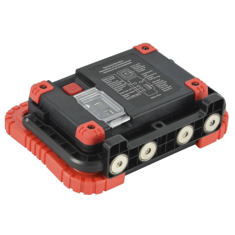 Wholesale Car Working Inspection Spotlight 10W Handheld Rechargeable LED Flood Work Lamp with Power Bank Hot Portable COB LED Work Light