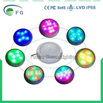 2017 New Type IP68 LED Swimming Pool Lights 100% Resin/Epoxy Filled / 3 Years Warranty/ High Lumens