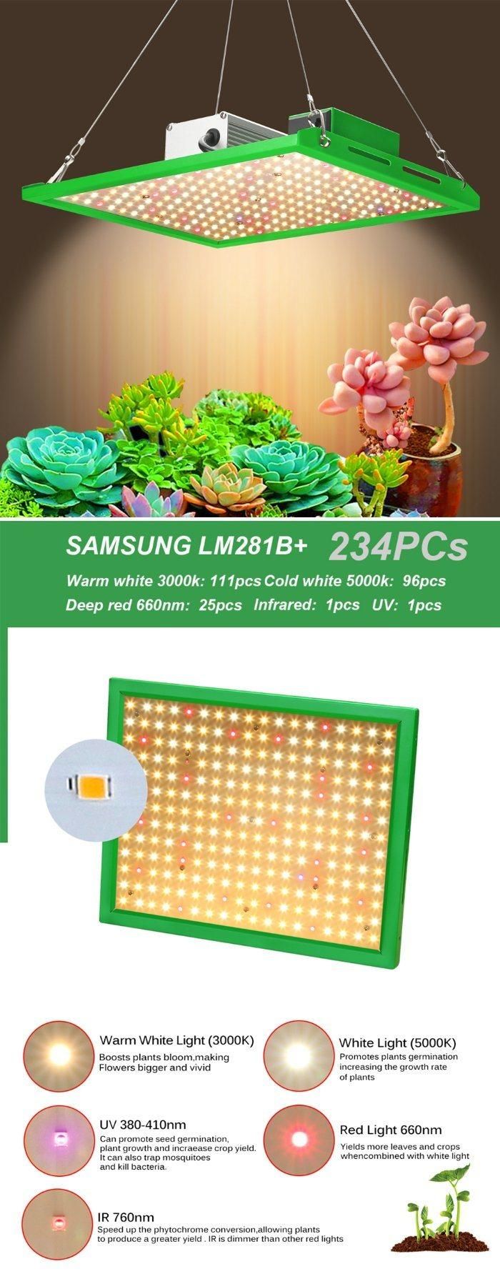 Plant Lighting 100W LED Grow Light Quantum Board with Reflector