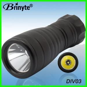 Brinyte Aluminum CREE LED Underwater 150m Diving Torch