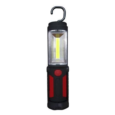 COB LED Rechargeable Worklight Working Hiking Inspection Lamp Flashlight Emergency Light