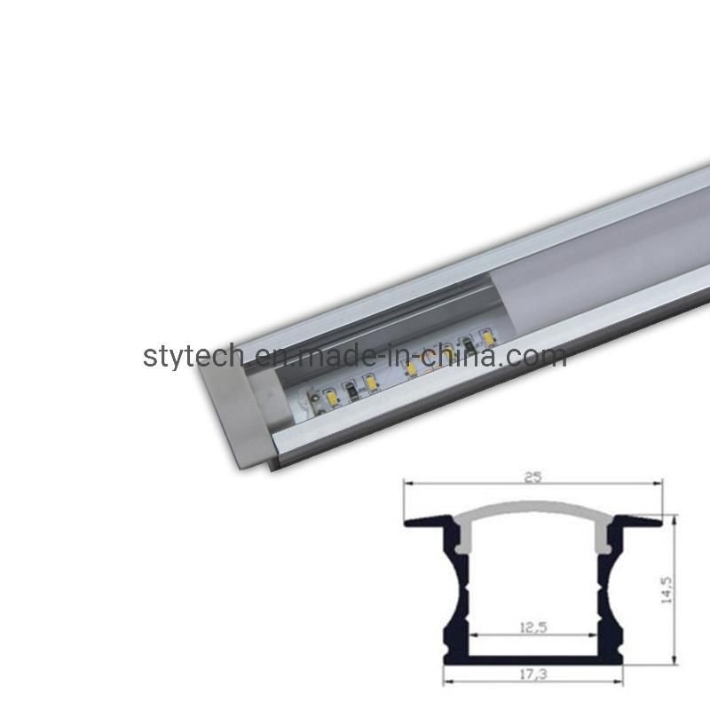 Recessed Mount Aluminum Profile LED Shelf Lighting J-1601