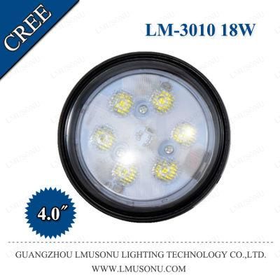 4 Inch 18W Bright Power Machinery Use LED Agricultural Light
