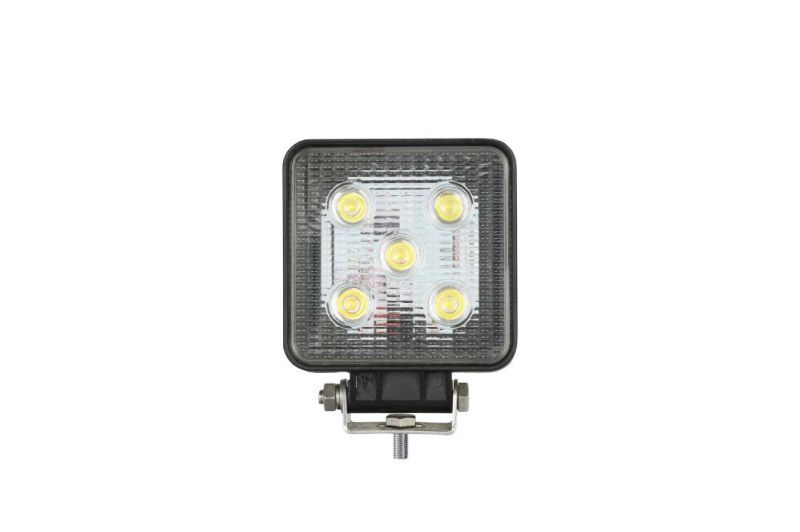 Epistar 15W 12V/24V Square Spot/Flood LED Work Light for Offroad Truck Marine Trailer 4X4