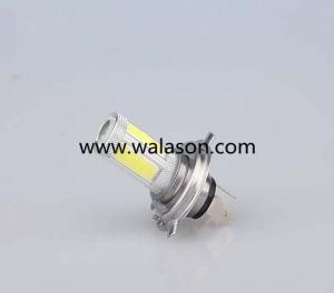 High Brightness DC White 12V H4 COB DRL Fog Light Headlight Lamp 25W