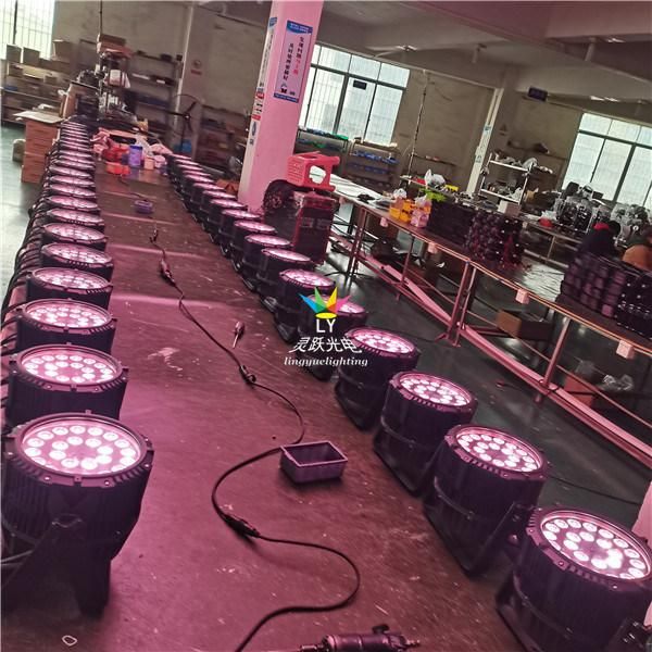 24X12W RGBW DMX Waterproof IP65 LED Outdoor PAR 64 DJ Light