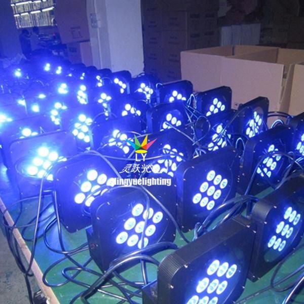 9X12W RGBW DMX Stage DJ LED PAR Light