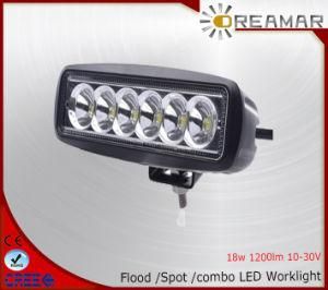 18W Epistar Pi68 1200lm LED Work Light with Spot