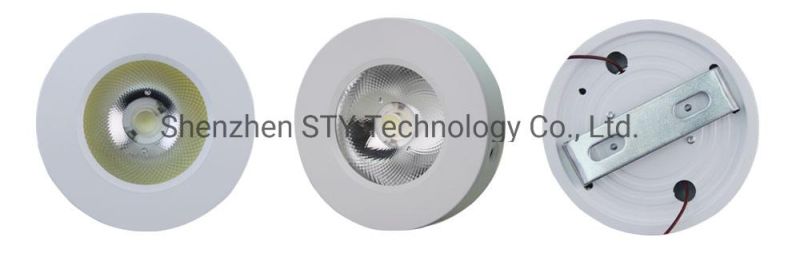 High Power 220V Surface Mounted Under LED Puck/Wardrobe/Counter Downlight