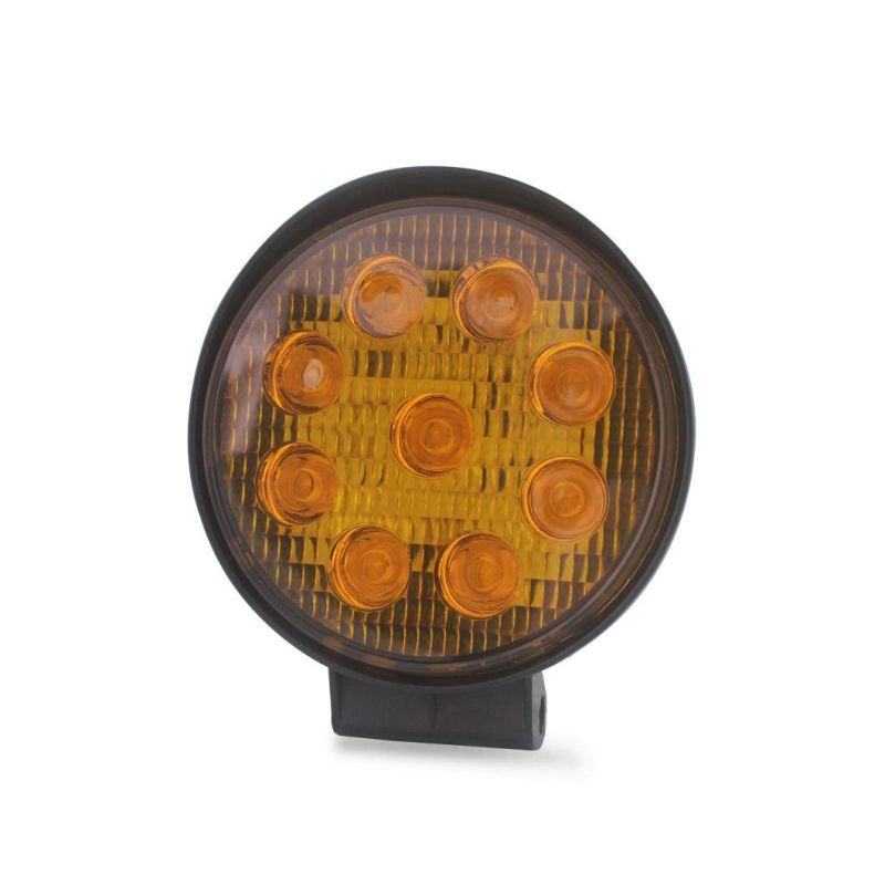 Offroad IP67 Bridgelux 6.5 Inch Round 27W LED Work Lights