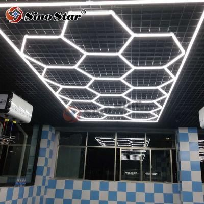 Car Wash Hexagonal Lighting LED Light Bar Work Linkable LED Linear Light Tube