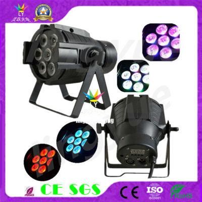 Ce RoHS Stage RGBW Flat Mini 7*15W LED PAR Light