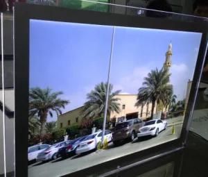 Acrylic Crystal Poster Pictures Frame Light Box