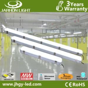 40W Emergency Light Fixtures IP65 LED Batten Light