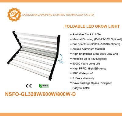 High Ppfd IP65 Rating LED Veg Grow Light