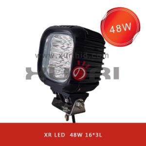 48W LED Work Light Square