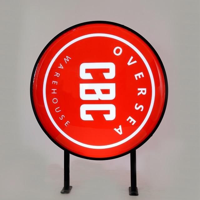 Custom Round Acrylic Vacuum Blister LED Light Box