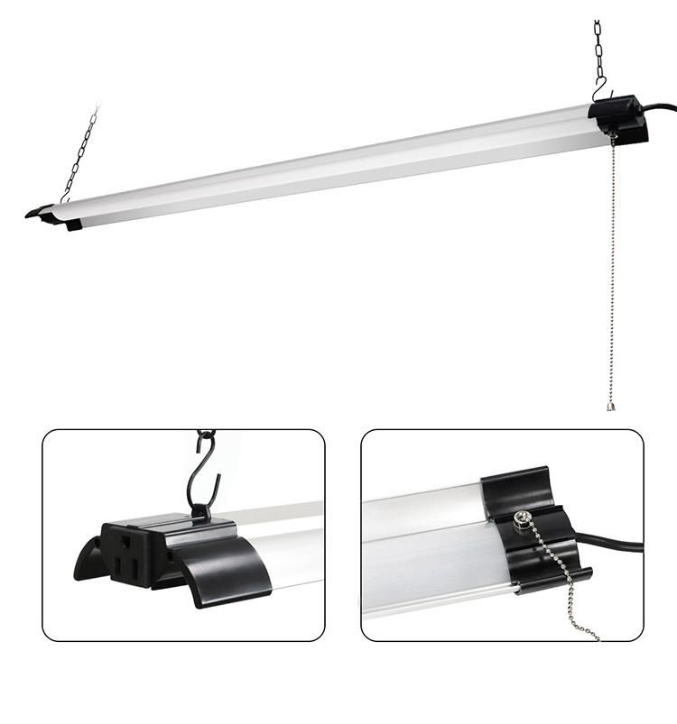 46in LED Shop Light with Pull Chain