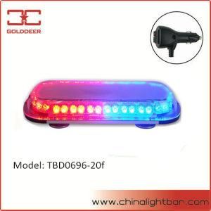 Emergency Vehicle Warning Lights Red and Blue LED Strobe Mini Lightbar