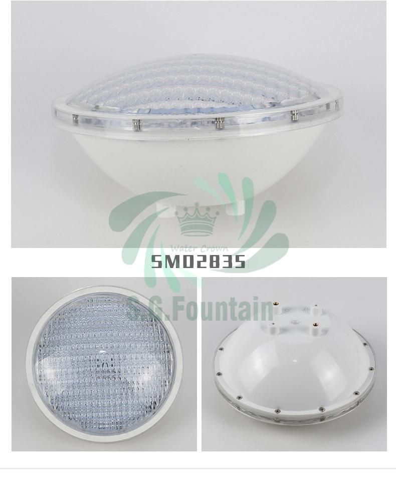45W 12V SMD 2835 SMD LED Sg-PAR56 LED Swimming Pool Lighting Water Proof Lights for Pool