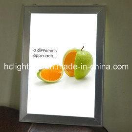 Snap Open Frame Ultra Slim Light Box for Advertising