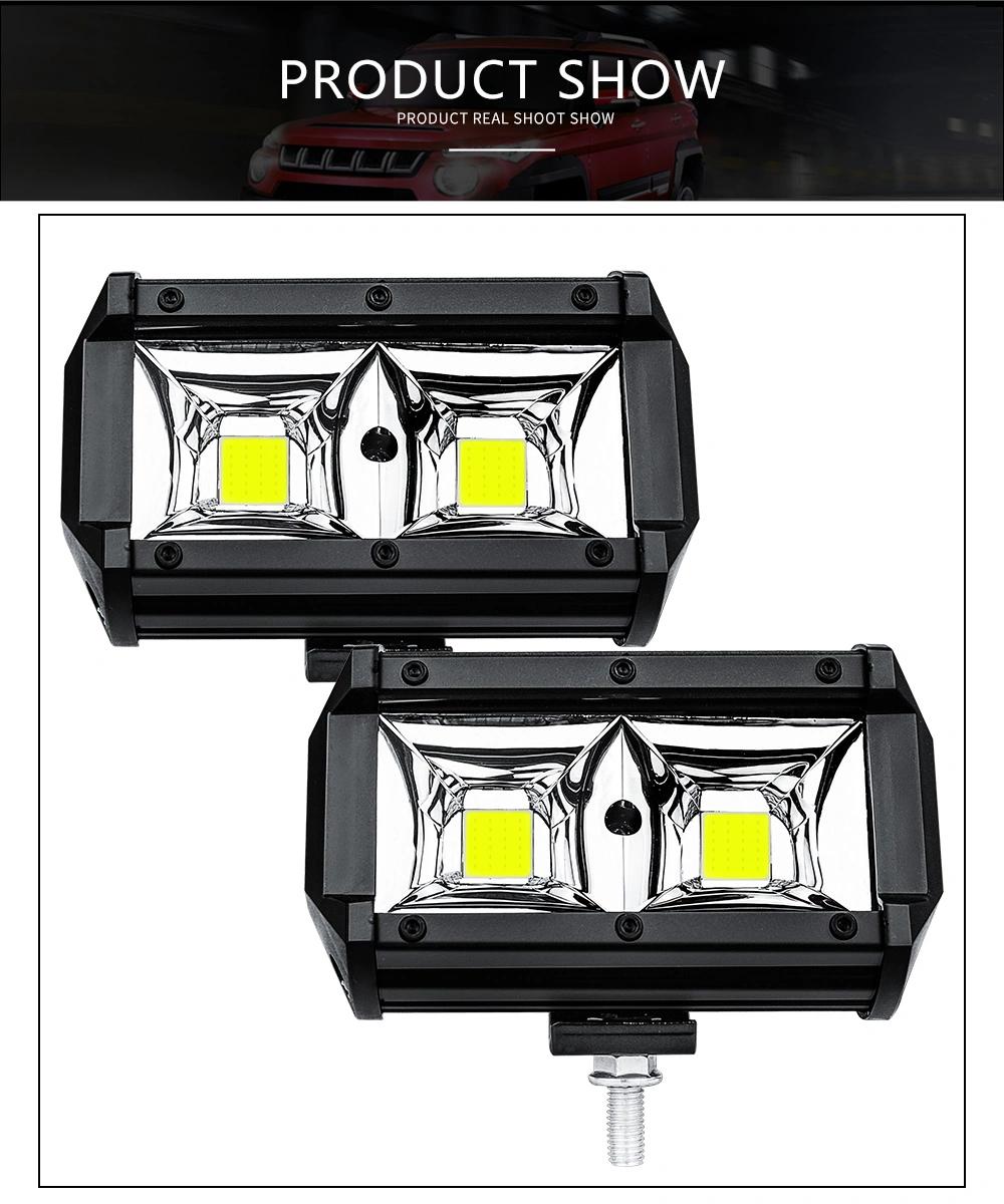 Dxz 5inch COB 48W LED Fog Light 9inch Drivinglights Offroad Lights with Spot&Flood Combo Beam Aluminum Car Boat Truck ATV