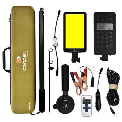 Conpex Portable Lamp with Pole Fr-25 COB IP67 Tent Light Rating Outdoor Light for Camp