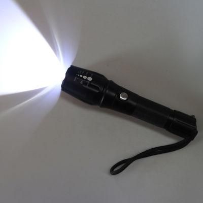 Factory Supply Cheap Aluminum 18650 Emergency Pocket LED Mini High Power Style Rechargeable Zoom Lamp LED Torch Flashlight