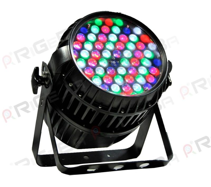 RGBW 54 LEDs 3W LED PAR Light with Zoom