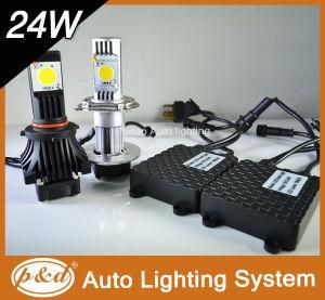 New Design Built-in Fan Car H4 LED Headlight