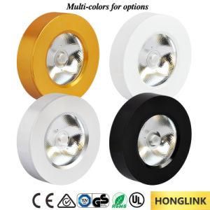 Dimmable Ce RoHS 220V 3W Under Cabinet LED Puck Light for Kitchen Shop