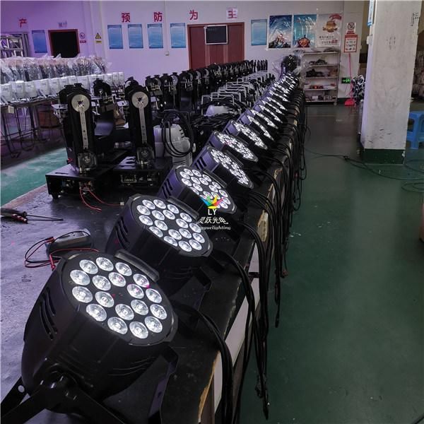 18X10W RGBW 4in1 Color Changing LED PAR Light for Stage