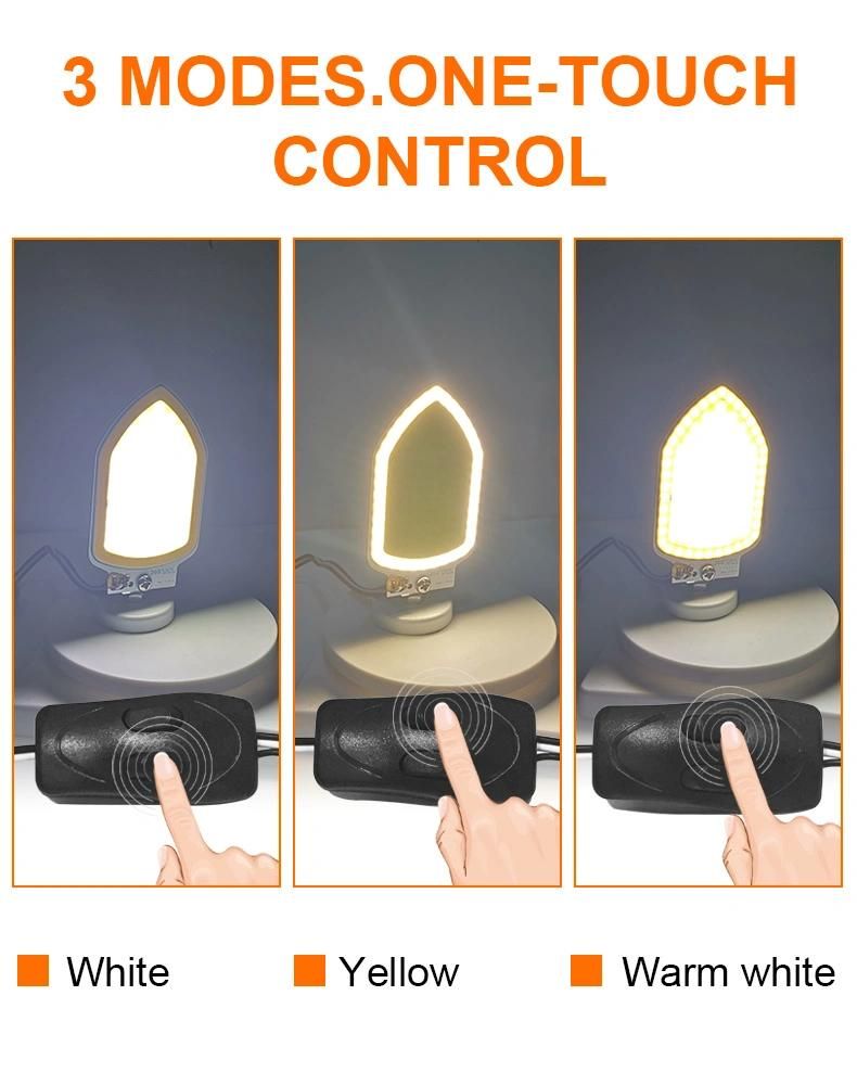 Tawa Super Bright Waterproof IP67 12V 18W 1812 Lumen LED Work Torch Camping Lantern Nnight Outdoor Light Portable with Magnet