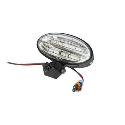 12-24V LED Work Light with Flood Beam Pattern & Pedestal Mount