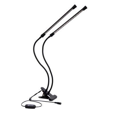 15W Dimmable Desk light LED Grow Light T for Family Grows, 2 Strip Heads