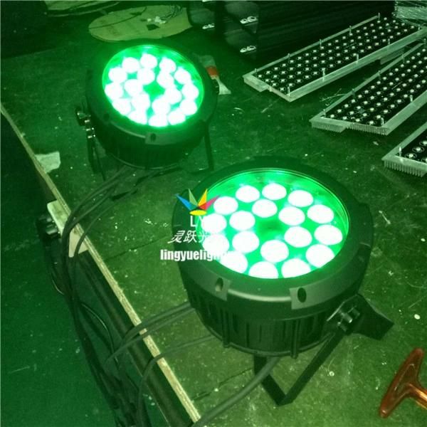 RGBWA+UV IP65 PAR LED 18X18W Outdoor Stage Light