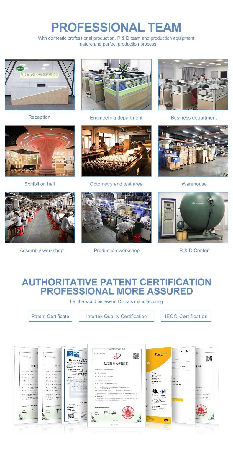 LED Moisture-Proof Light With Microwave Sensor For Warehouse Light