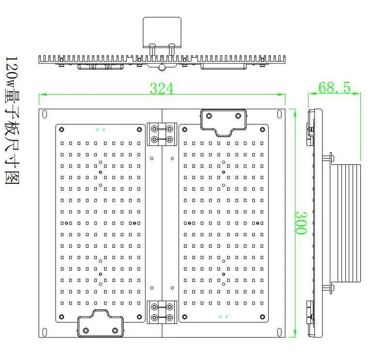 High Quality Greenhouse LED Grow Lighting for Planting with CE, RoHS