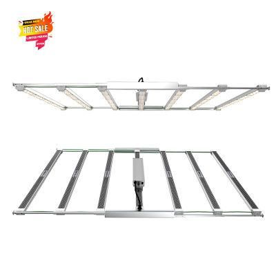 1000W Adjustable Full Spectrum Samsung Greenhouse Hydroponic Systems Plant Lamp 7 Bar LED Grow Light Pvisung Retractable Grow Light
