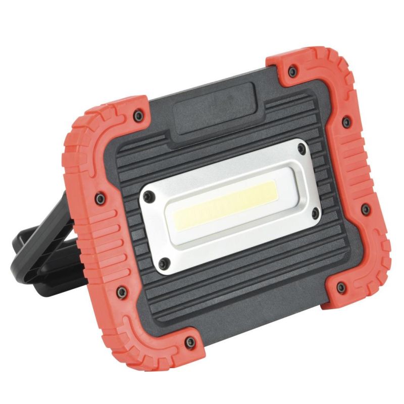 Wholesale Car Working Inspection Spotlight 10W Handheld Rechargeable LED Flood Work Lamp with Power Bank Hot Portable COB LED Work Light